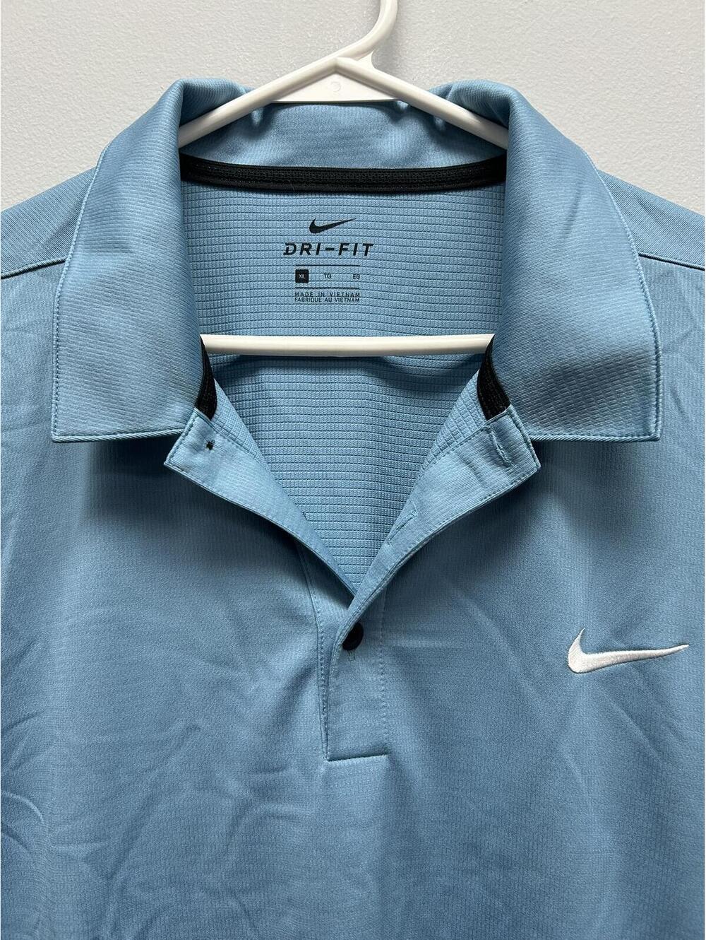 Nike Dri-FIT Light Blue Polo Shirt - Picture 2 of 6